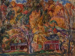 Landscape With Artist Landscape With Artist