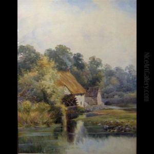 The Old Water Mill by Charles Macdonald Manly