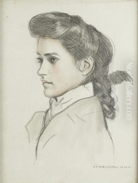 Portrait Study Of A Girl - view 1