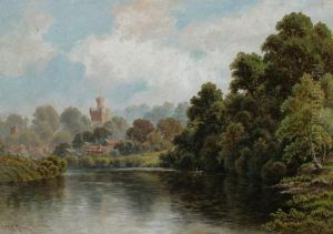 River With Distant Castle