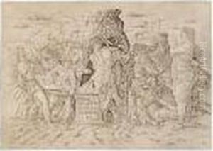 La Deposizione Nel Sepolcro by Andrea Mantegna