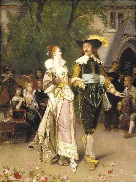 An elegant couple - view 1