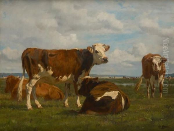 Vaches Au Paturage - view 1