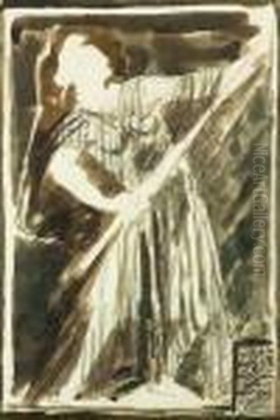 A Study Of A Monument For The Declaration Of Independence - view 1