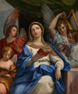 Madonna Mit Musizierenden Engeln