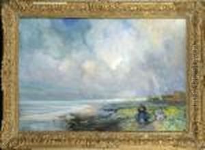 Cadzand En Hollande by Alexandre Marcette