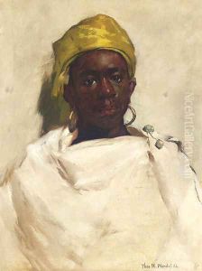 Portrait of a Moroccan Youth by Theodore Wendel