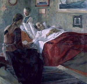 Resignation, 1895 by Carl Wilhelm Wilhelmson