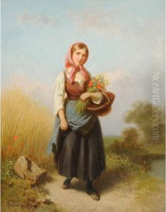 Giovane Contadina by Ferdinand Marohn
