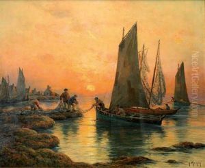 Pecheurs En Bretagne