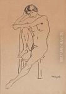 Nu Assis by Albert Marquet