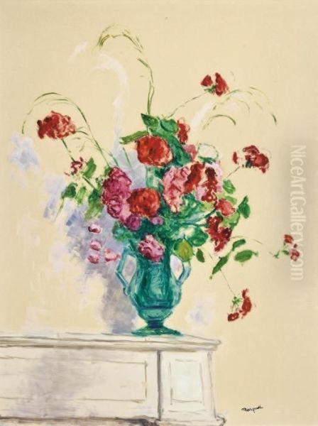 Bouquet Dans Un Vase De Verre, Alger - view 1