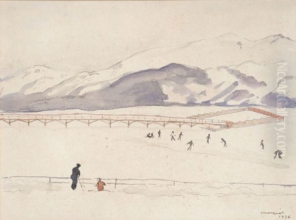 Sports D'hiver A Crans Sur Sierre - view 1