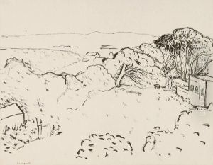 Paysage Pres De Cannes by Albert Marquet
