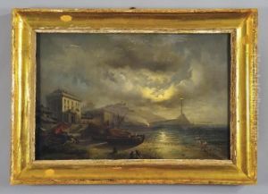 Veduta Di Genova Da Villa Bombrini