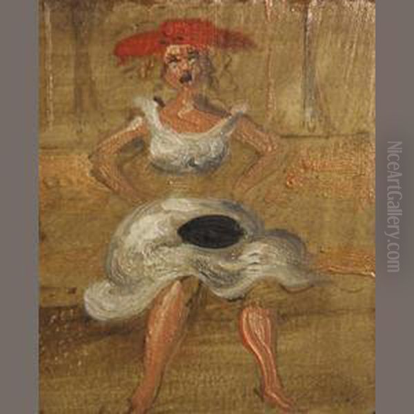 Seated Woman In Subway - view 1