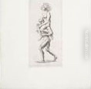 Pickaback by Reginald Marsh