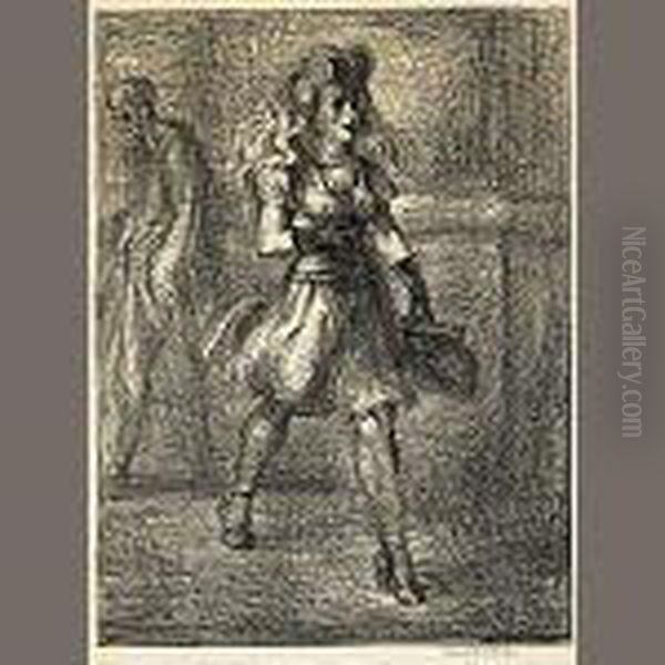 Girl Walking (elevated) - view 1