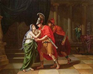 Electra Receiving the Ashes of her Brother, Orestes, 1826-27 by Jean Baptiste Joseph Wicar