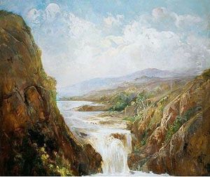 Paisaje Montanoso Concascada