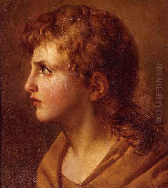 Head Of A Young Man, In Profile - view 1