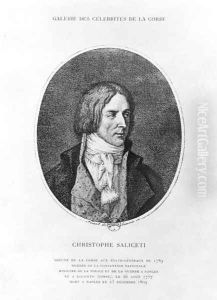Antoine Christophe Saliceti (1757-1809) engraved by Carlo Lasinio (1759-1838) by Jean Baptiste Joseph Wicar