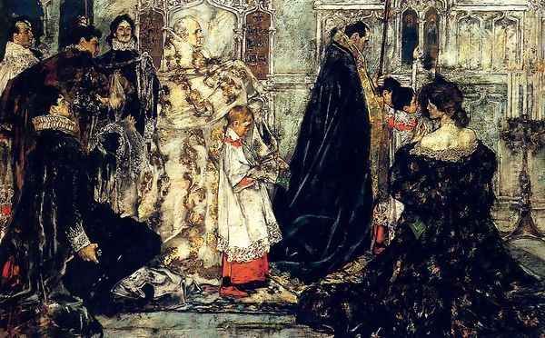 A Medieval Christmas--The Procession - view 1