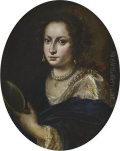Portrait Of A Lady by Giovanni Martinelli
