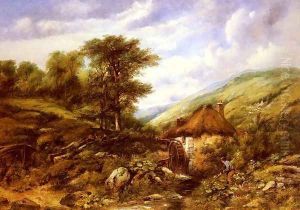 An Overshot Mill In A Wooded Valley An Overshot Mill In A Wooded Valley