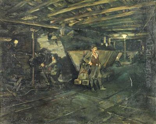 Bergbauszene - view 1