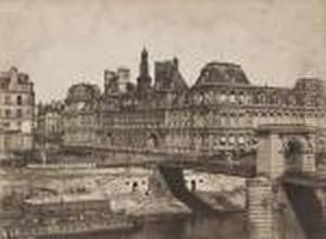 Hotel De Ville De Paris by Charles Marville