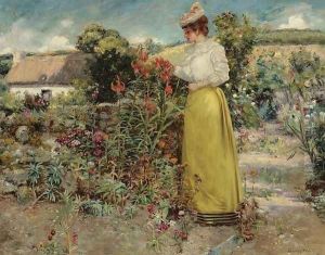 Among the Flowers, Giverny