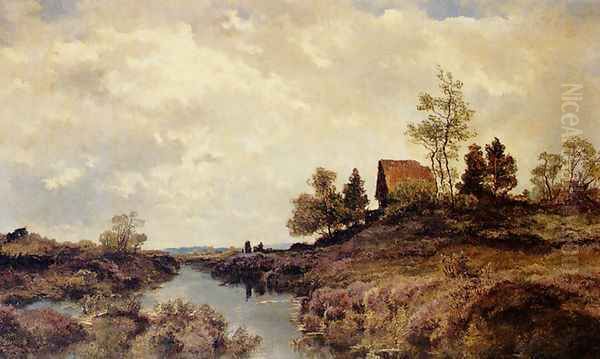 A Cottage Nestled In A River Landscape - view 1