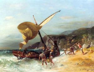 The Fishermen's Departure by Georges Washington