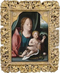 Madonna Mit Dem Christusknaben by Italian Unknown Master