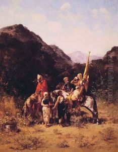 Riders in the Mountain by Georges Washington