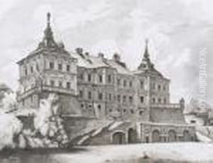 Widok Zamku W Podhorcach by Jan Matejko
