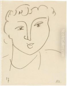 Tete De Jeune Fille by Henri Matisse