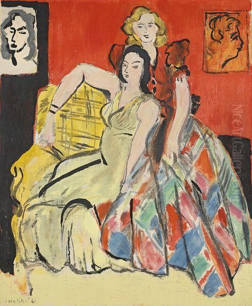 Deux Femmes En Robe - view 1