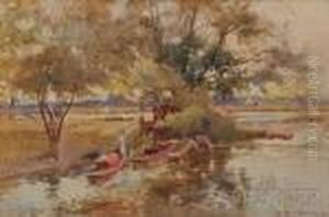 Afternoon Boating On The River by William Matthison