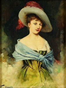 Elegante Au Chapeau by Francois Maury