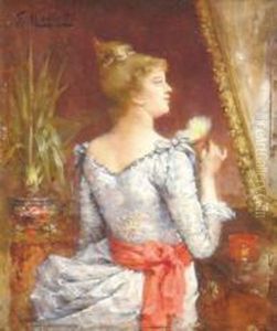 Portrait D'une Jeune Femme, 82