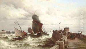 Ships entering a Port in a Storm