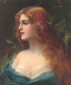 A red-haired beauty
