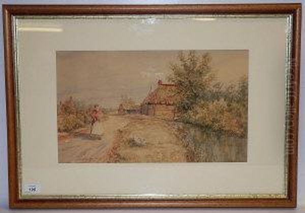 A Girl Walking In A Lane - view 1