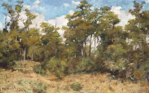 Gum Trees - Mt Macedon by Frederick McCubbin