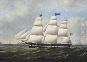 The American Merchantman 
Trumbull 
 Of New York by Duncan Mcfarlane