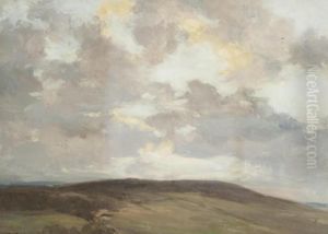Sun Setting In The Highlands by Harry Mcgregor