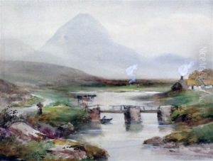 Old Bridge Near Gweedor, Donegal Moorland
