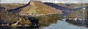 across The Lake by William Beckwith Mcinnes